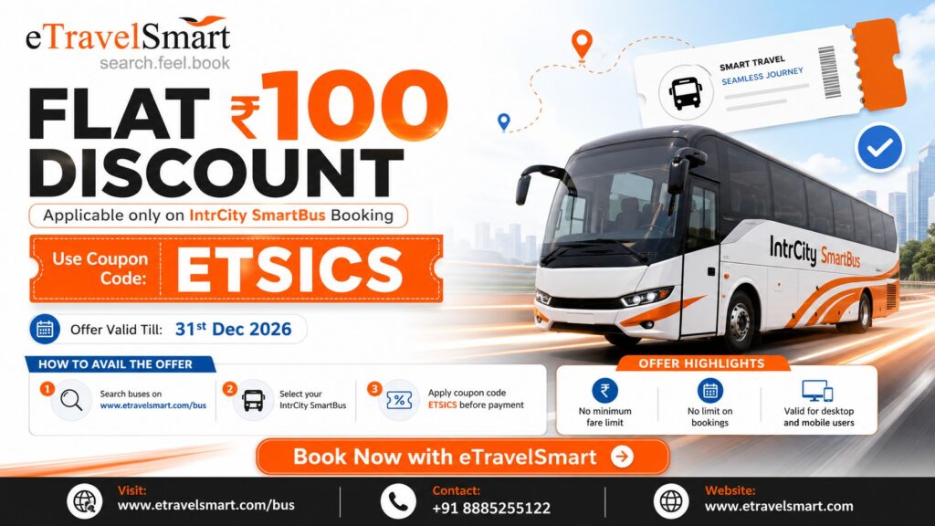 IntrCity SmartBus Coupon Code