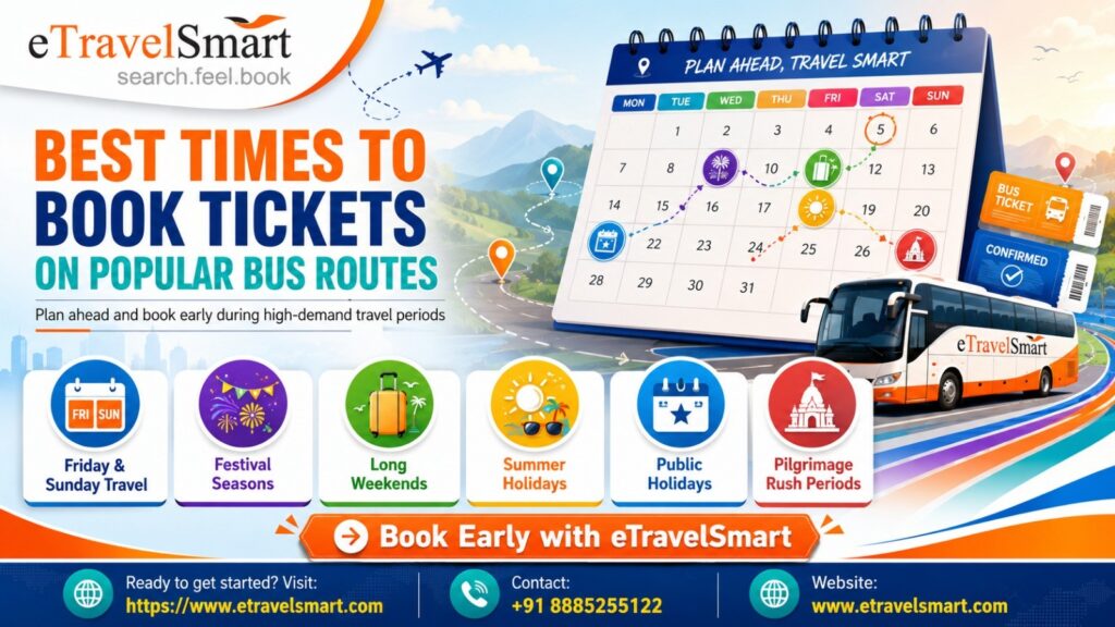 popular bus routes in India 