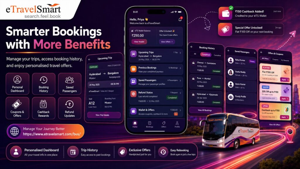 Smarter bookings with more benefits