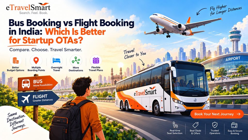 bus booking vs flight booking
