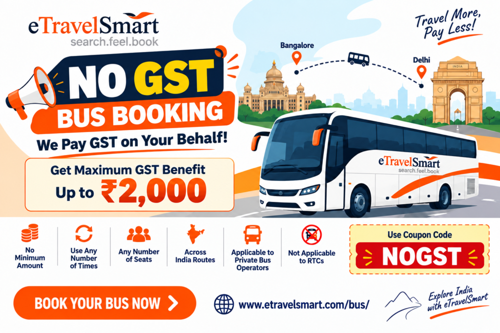 No GST Bus Booking