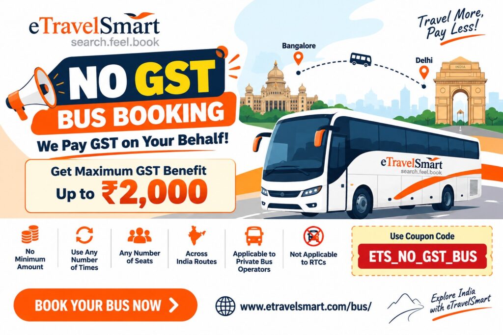 No GST Bus Booking